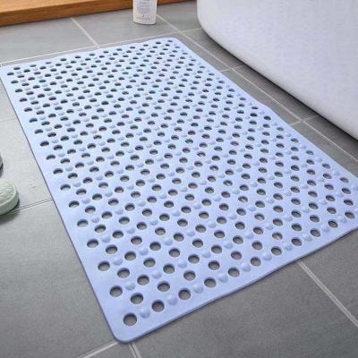 China De Gaten Vierkante Ton Mats For Stand Up Showers van het siliconeafvoerkanaal Te koop