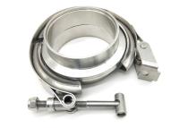 China Polished 3 Inch  19mm Titanium V Band Clamp for sale