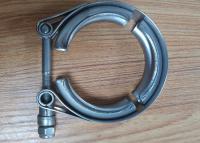China Custom 3 Inch Exhaust V Band Clamp With Male And Female Flange Kit for sale