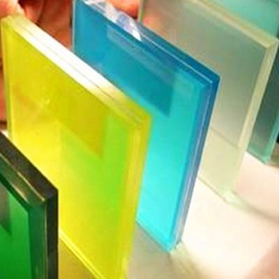 China Farbenfrohe Hochsicherheitsglas-EVA-Film Ein Polymermaterial für die Leistung von Glasfenstern zu verkaufen