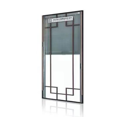 China White Aluminum Minetal Double Glazed Panel with Integral Blinds for Windows and Doors for sale