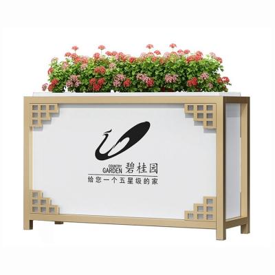 China Minimalist Made High Tech China Top Quality Outdoor Technology Square Flower Box for sale