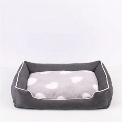 China Washable Travel Pet Supplies Large Sofas Raised Bed Memory Foam Cat Dog Bed Luxury Set Dog Pet Products for sale