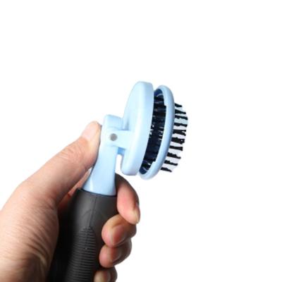 China Viable Cleaning Pet Cat Dog Deshedding Tool Brush Hair Slicker Grooming Brush Comb Comb for sale