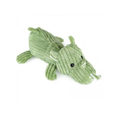 China 2021 Lovely Custom Dog Corduroy Wholesale Dogs Squeaky Bite Resistant Hippo Squeaky Biting Hippo Expressing Plush Chew Cat Toy For Pet for sale