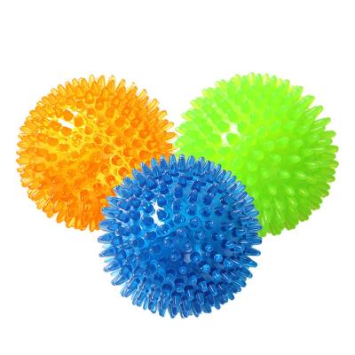 China Factory Stocked Direct Sales Sounding Teeth Pet Toy Cleaning Ball for sale