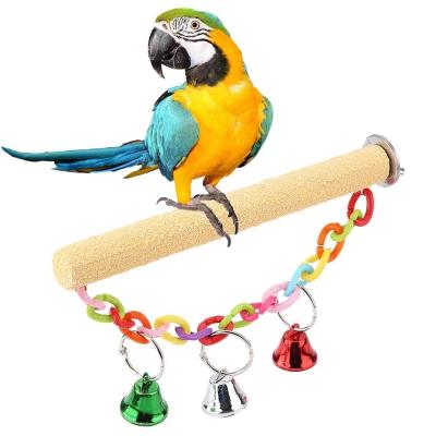 China Viable hot sale available for wholesale wooden educational bird toys parrot for sale