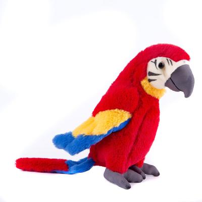 China Custom Viable Wholesale Custom Multi Style Cute Interesting Plush Parrot Soft Toy Bird for sale