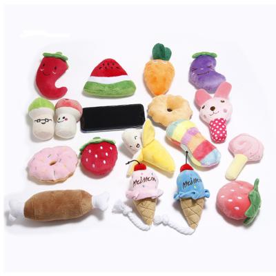 China Stocked Manufacturers Can Wholesale Custom Bite Resistant Pet Plush Toy for sale