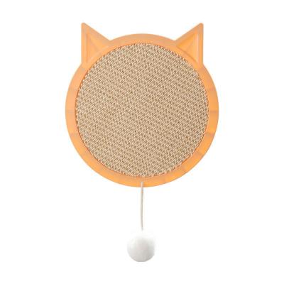 China Sustainable spot available for wholesale wear resistant hanging sisal cat scratching board for sale