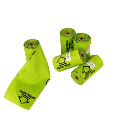 China Factory Direct Sales Sustainable Degradable Environmentally Friendly Dog Poop Bags for sale