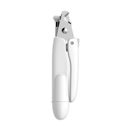 China New viable hot selling multifunctional sharp stainless steel led pet nail clipper for sale