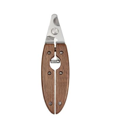 China Direct Selling Viable Wooden Handle Factory Luxury Durable Sharp Dog Nail Clippers for sale