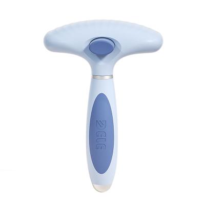 China Large Sustainable Self-cleaning Effective Hair Removal Grooming Brush For Dogs for sale