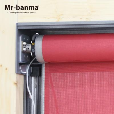 China Outdoor Modern Windproof Zipper Track Roller Blinds, Outdoor Zipper Track Roller Blinds, Outdoor Roller Blinds à venda