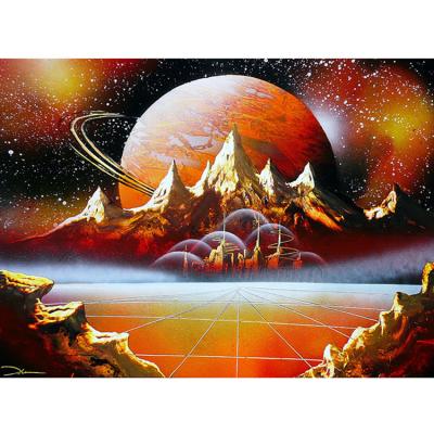 China Wholesale High Quality Waterproof+ECO-Friendly Home Decor Art Planet 5d Diamond Painting Round Full Diamond Painting Kit for sale