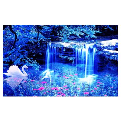 China Waterproof+ECO-Friendly DIY Full Circle Diamond Seaside Scenery 5D Handmade High Quality Diamond Painting for sale