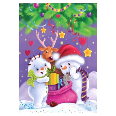 China Waterproof+ECO-Friendly Factory Wholesale High Quality Santa Claus DIY 5D Diamond Painting for sale