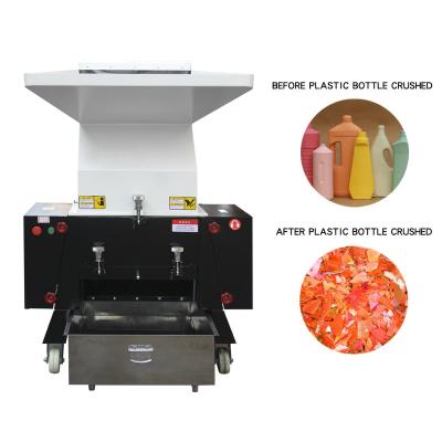 China Recycle Waste Plastic 10HP Recycling Shredder Plastic Bottle Crushing Machine Plastic Crusher for sale