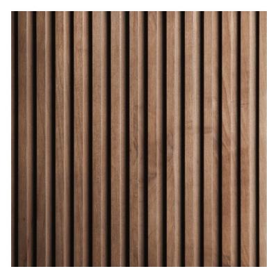 China Wave Design Carved Wood Plank Texture Wall Panel Maple Timber Pine Lumber Plank Solid Wood High Quality Wood Plank for sale