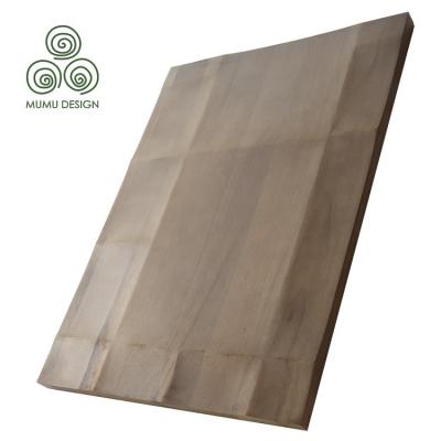 China Luxury PVC 3D Exterior Solid Decorative Exterior Wall Cladding Sound Insulation Wholesale Wooden Panel for sale