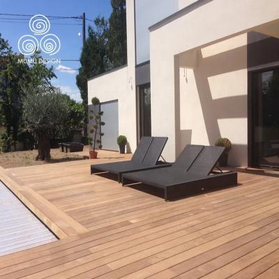 China MUMU Eco-friendly Design Features Special Natural Yacht Balcony Outdoor Deck Flooring Panel Deck for sale