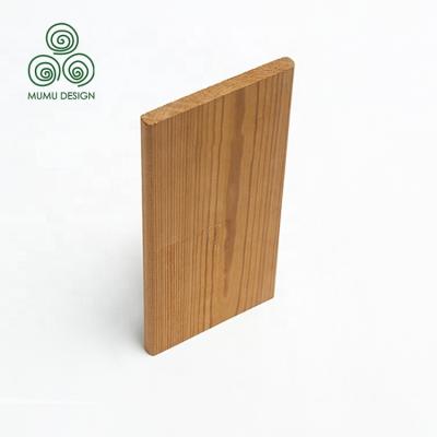 China EUROPEAN MUMU DESIGN Carbonized Panel Wood Decor Wall Panels Hardwood Outdoor Siberian Wood Flooring Decking for sale