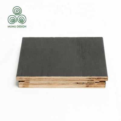 China MUMU DIY 3D Industrial Exterior Decorative Wood Tiles Hardwood Flooring Composite Anticorrosive Wooden Deck Decking for sale