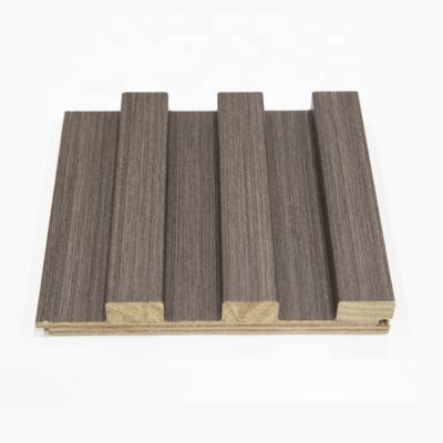 China Craftsman Waterproof Bath Partition Headboard Ceiling MDF Walnut Wallcovering 3D Decorative PVC Panel for sale