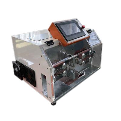 China Large A.W.G. Cable Wire Cuts measuring and strip stripping machine for 30mmsq signal wire for sale