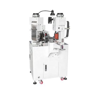 China Crimping Fully Automatic Full Automatic Strip Terminal Cutter Wire Crimping Machine, Crimp Double Ends DZF-S01 for sale