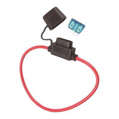 China Built-in LOW VOLTAGE Automotive Electric Blade Fuse Holder With Waterproof Cover Safety Box Electrical Fuse Box for sale