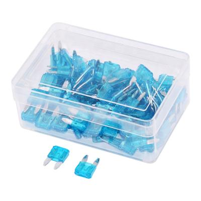 China 100pcs 11mm Mini Blade Car Auto Fuse LOW VOLTAGE Set (3A 4A 5A 7.5A 10A 15A 20A 25A 30A 35A 40A) for sale