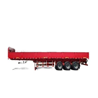 China High Quality Embedded Three-Axle High-Horsepower Truck Trailer Semi-Trailer Cargo Transport Semi-Trailer for sale