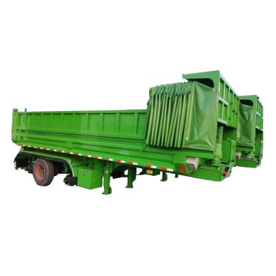 China China Truck Trailer Manufacturers Directly Supply Domestic 11500mm Large Semi Trailer High Quality Dump Trailer for sale