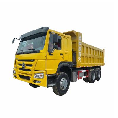 China 6x4 3 axles high quality Sinotruk Howo used construction dump truck for sale 6 - 8L for sale