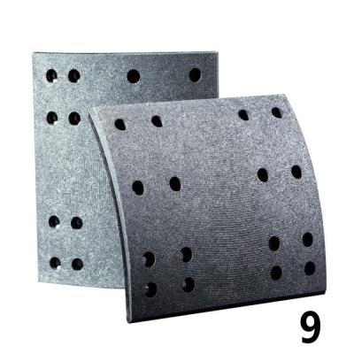 China New Semi-metal Semi-metal Brake Pads Heavy Duty Car Brake Pads High Durability Auto Parts Brake Pads for sale