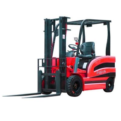 China Food Shop Electric Forklift 2.5 Ton Balanced Weight Type With CE Certification Hand Operated Electric Forklift for sale