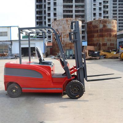 China 3 Ton battery electric forklift Fowith Onboard Charger 6M Lift Height 2.5M Turning Radius AC Controller 1.2M for sale