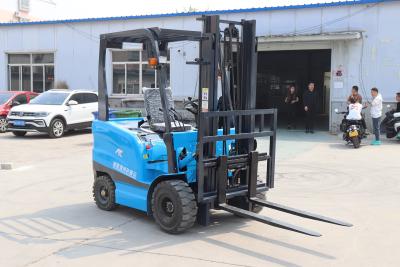 China Portable Electric 3 Stage Mast Forklift 1 Ton 1.5 Ton 2 Ton 2.5 Ton Customized Lifting Height for sale