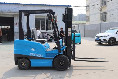 China hoogwaardige ATF3ton elektrische vorkheftruck off-road vorktruck mini outdoor boom lift truck ruw terrein vorkheftruck Te koop