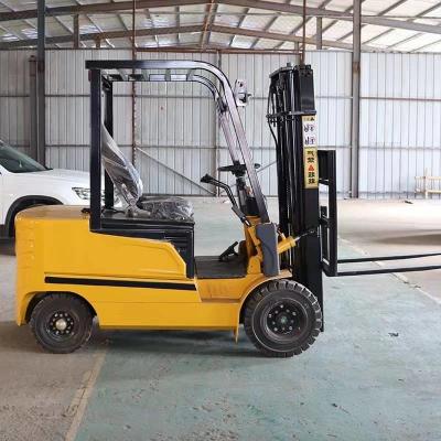 China Electric 2 Ton Forklift With 3-6m Lift Height Solid Tires AC Controller Eco Friendly Power Source Warehouse for sale