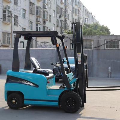 China Electric 2 Ton compact electric forklift Height 3-6m Solid Tire 1.2 Meters Fork Length AC Controller for sale