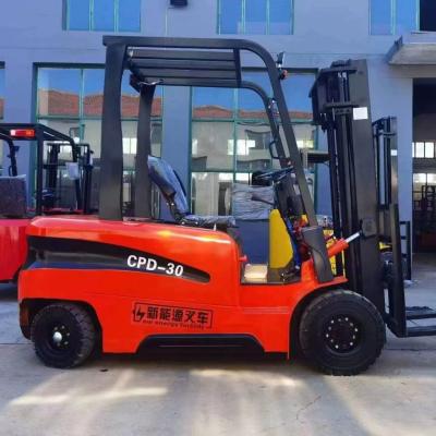 China 3 ton Battery Operated Forklift with 48V Battery Voltage and 2.5 Meters Turning Radius Your Material Handling Partner en venta