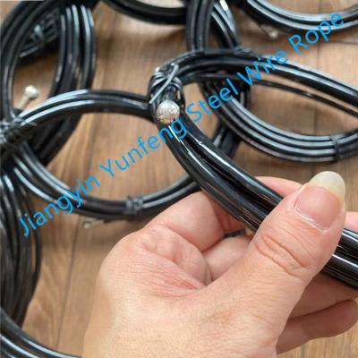 China PU Coated High Quality GYM Cable TPU Coated Steel Wire Rope 5mm for sale