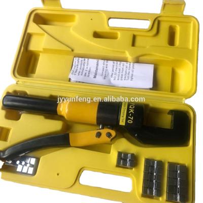 China Good Quality Manual PACKING Hydraulic Pliers For Steel Wire Rope Aluminum Sleeve Bellow 5mm for sale