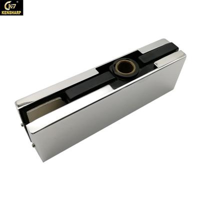 China KS-M20  Glass Stainless Steel Long Top Patch Fitting With Aluminum Alloy Body zu verkaufen