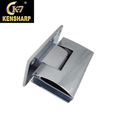 China Heavy Duty Shower Hinge Zinc Alloy Stainless Brass 180 Degree Door Hinges Glass To Wall Shower Clip 304 Shower Hinge Te koop