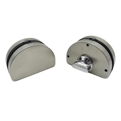 China Security Double Side Glass Sus304 Lock For Entrance Door for sale