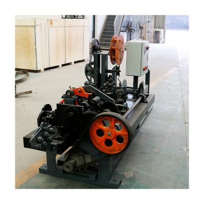 China Construction factory custom barbed wire making machine double wire positive and negative twist barbed wire machine for making fences for sale